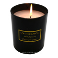 Luxury Scented Black Glass Candle